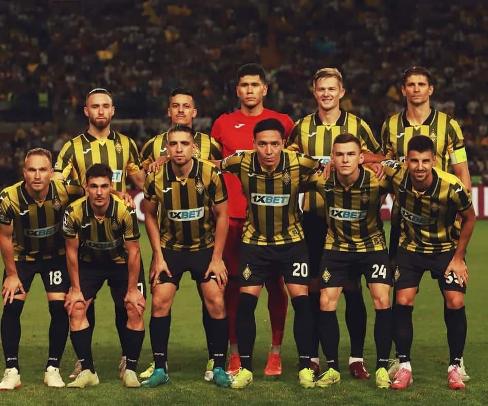 O Kairat bateu o Celtic nos pênaltis e se classificou para a fase de liga da Champions League, onde enfrenta o Sporting na 1ª rodada (Foto: Divulgação/Kairat)