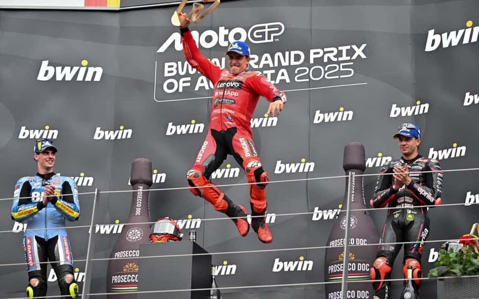 Na milésima corrida da MotoGP, Márquez ganha pela primeira vez na Áustria