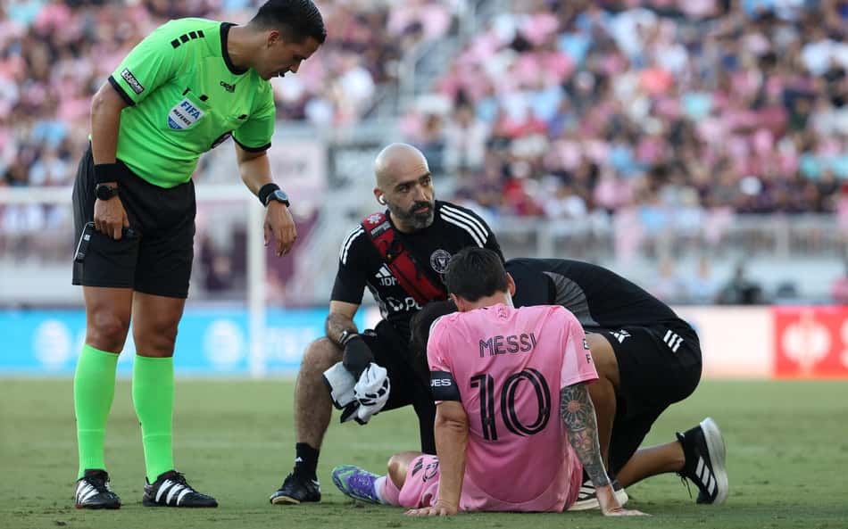 Inter Miami atualiza estado de Messi após lesão na Leagues Cup