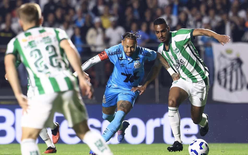 Atuação de Neymar em Santos x Juventude repercute na Europa: 'Molho'
