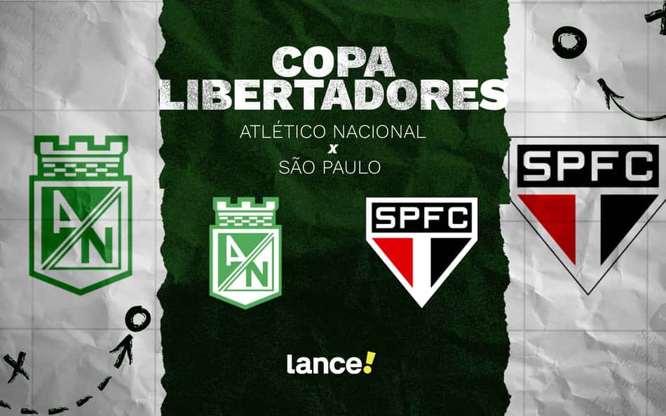Atlético Nacional x São Paulo: onde assistir, horário e escalações do jogo da Libertadores