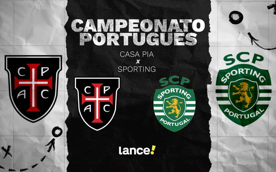 Casa Pia x Sporting: onde assistir, horário e prováveis escalações do jogo pelo Campeonato Português