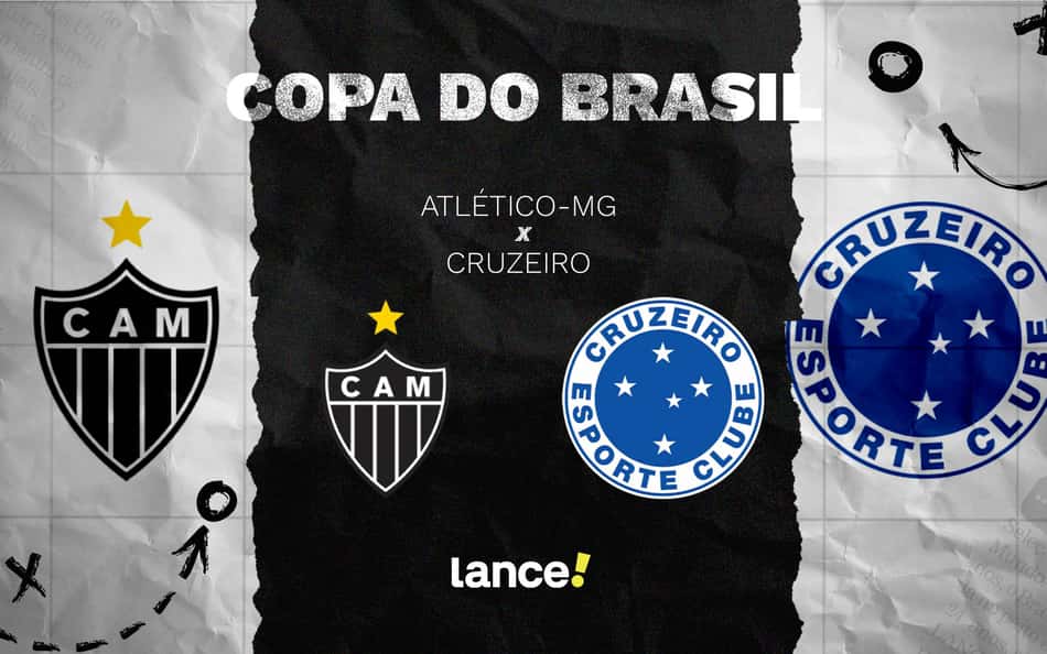Atlético-MG x Cruzeiro, pela Copa do Brasil: onde assistir ao vivo, horário e prováveis escalações