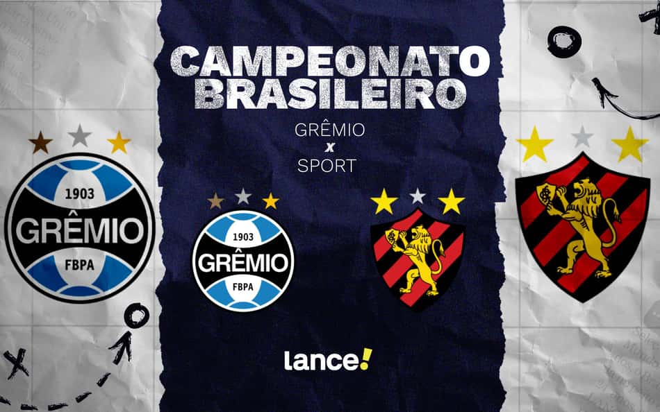 Grêmio x Sport: onde assistir ao vivo, horário e escalações do jogo pelo Brasileirão