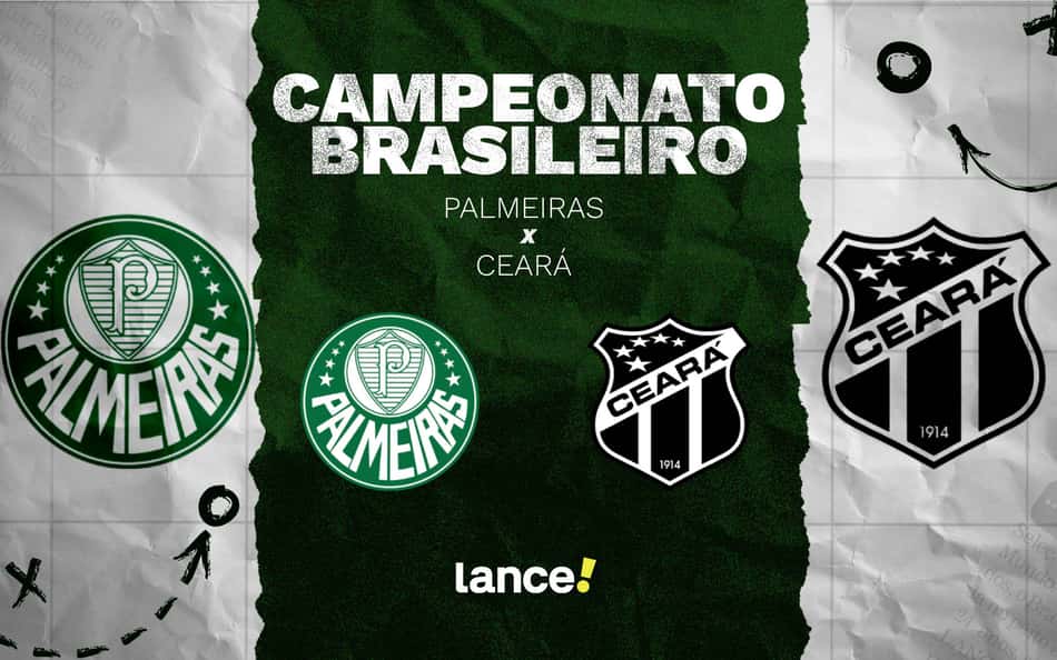 Palmeiras x Ceará: onde assistir ao vivo, horário e escalações do jogo pelo Brasileirão