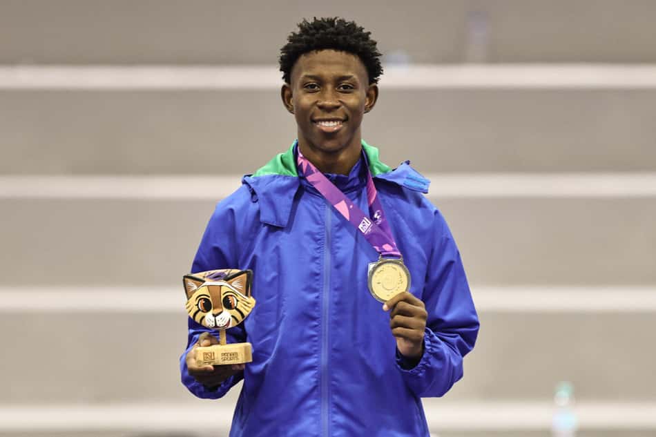 Henrique Marques conquista a medalha de ouro no taekwondo