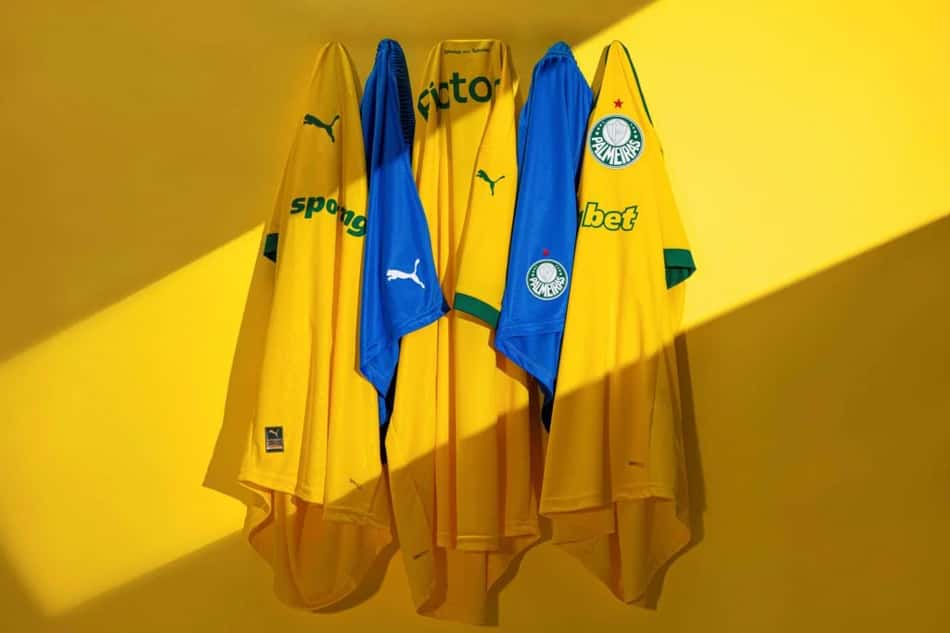 Palmeiras anuncia novo uniforme verde e amarelo em 'homenagem' à Seleção