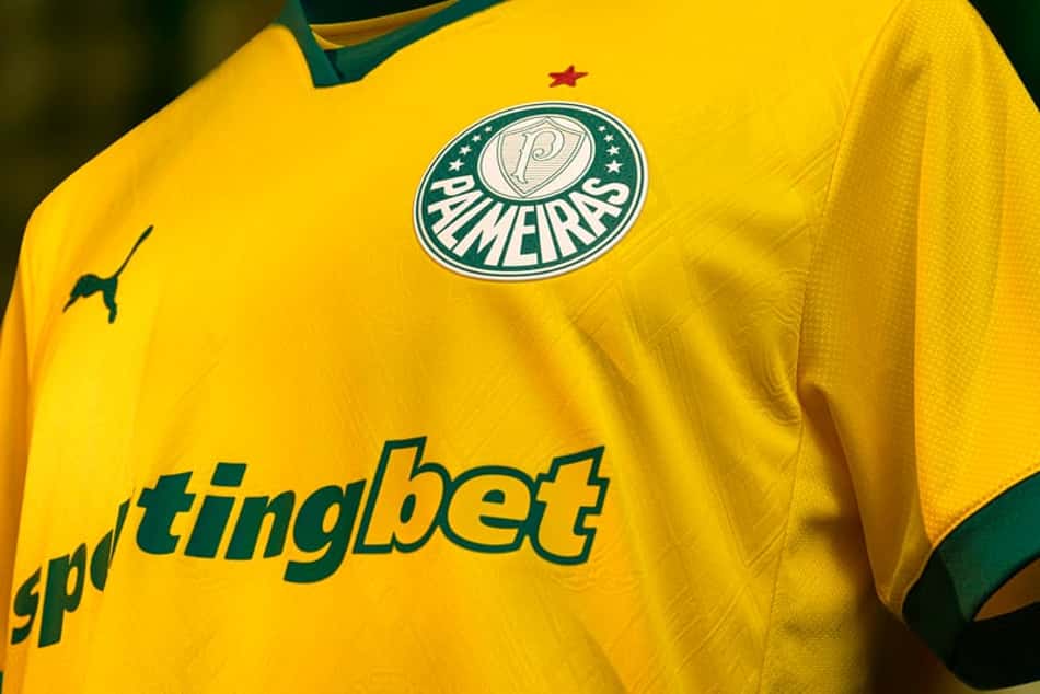 Camisa amarela do Palmeiras, o terceiro uniforme em 2025