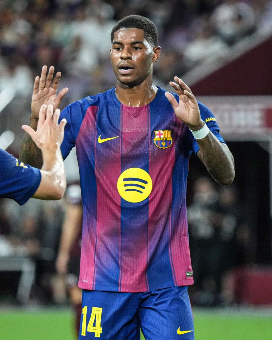 Marcus Rashford é a nova contratação do Barcelona