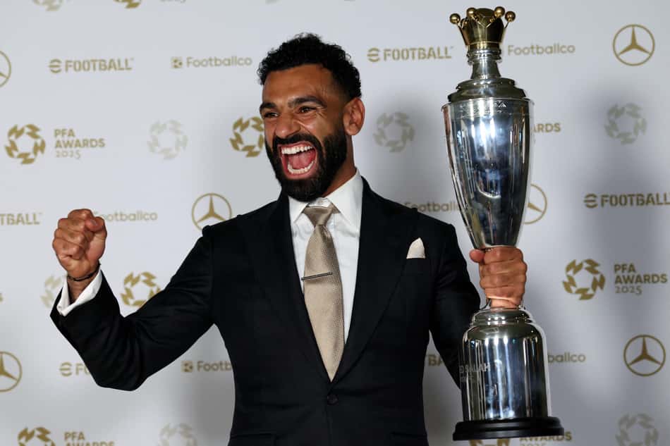 Salah venceu; confira os últimos jogadores a vencerem o prêmio da PFA