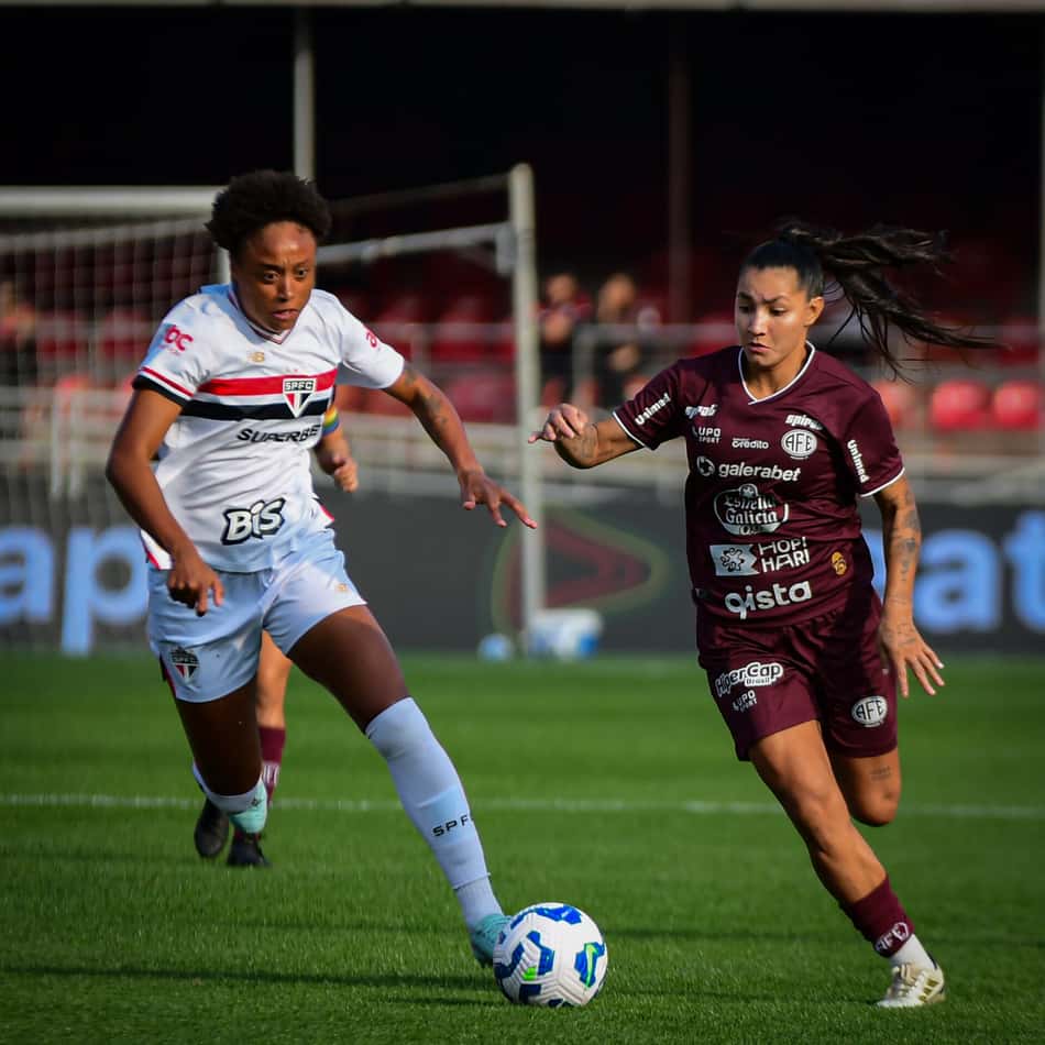 São Paulo e Ferroviária disputaram quartas de final do Brasileirão Feminino. (Foto: Rafael Zocco/Ferroviária)