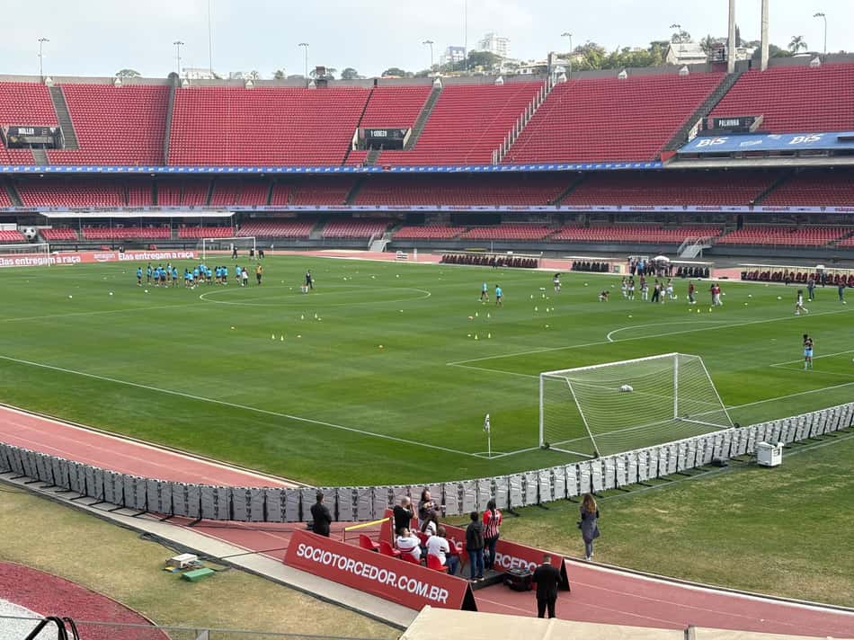 Morumbis recebe São Paulo e Ferroviária pelo Brasileirão Feminino. (Foto: Giselly Corrêa/Lance!)