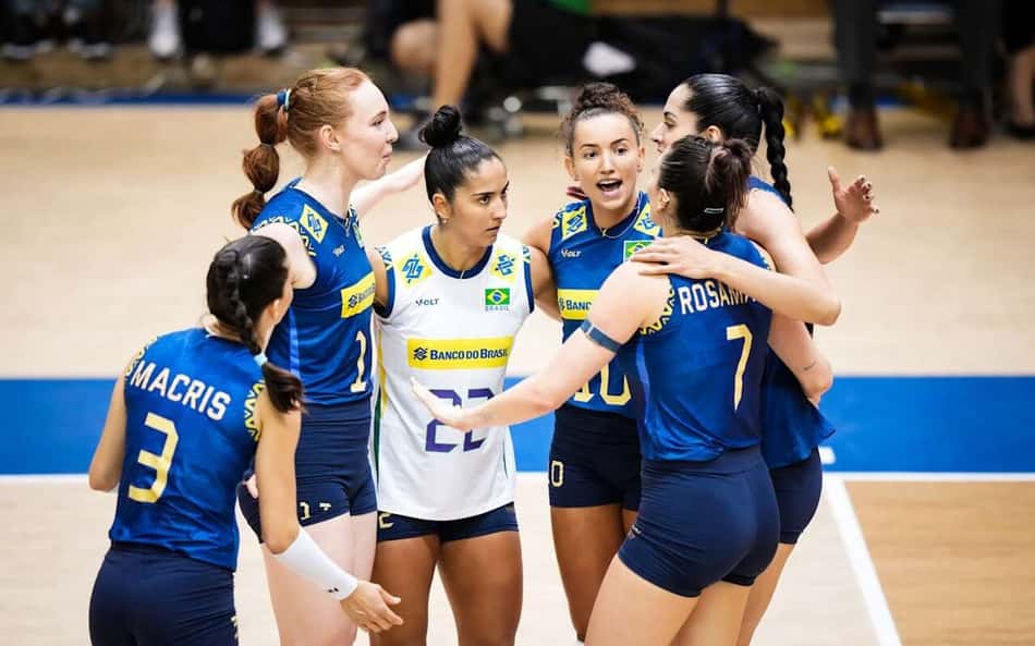 Brasil x Grécia no Mundial de vôlei: horário e onde assistir