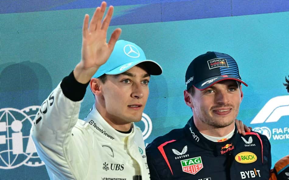 F1: Mercedes e Russell planejam tomar posição de Verstappen no campeonato