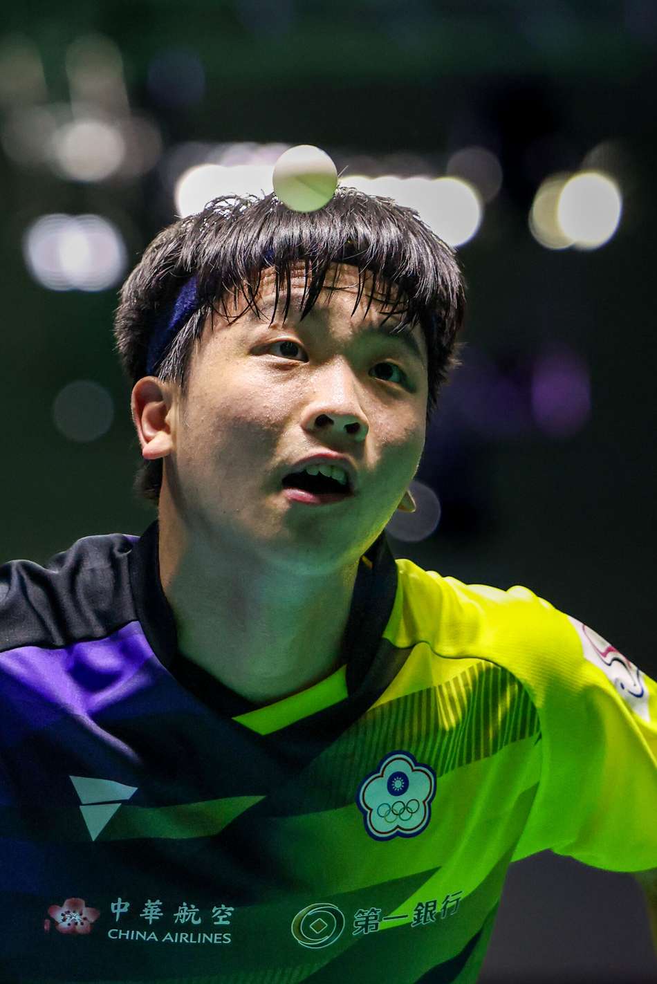 Outra imagem de Chang Yu-An, de Taipei no torneio no Paraná Foto: Abelardo Mendes Jr/ CalderanoTM