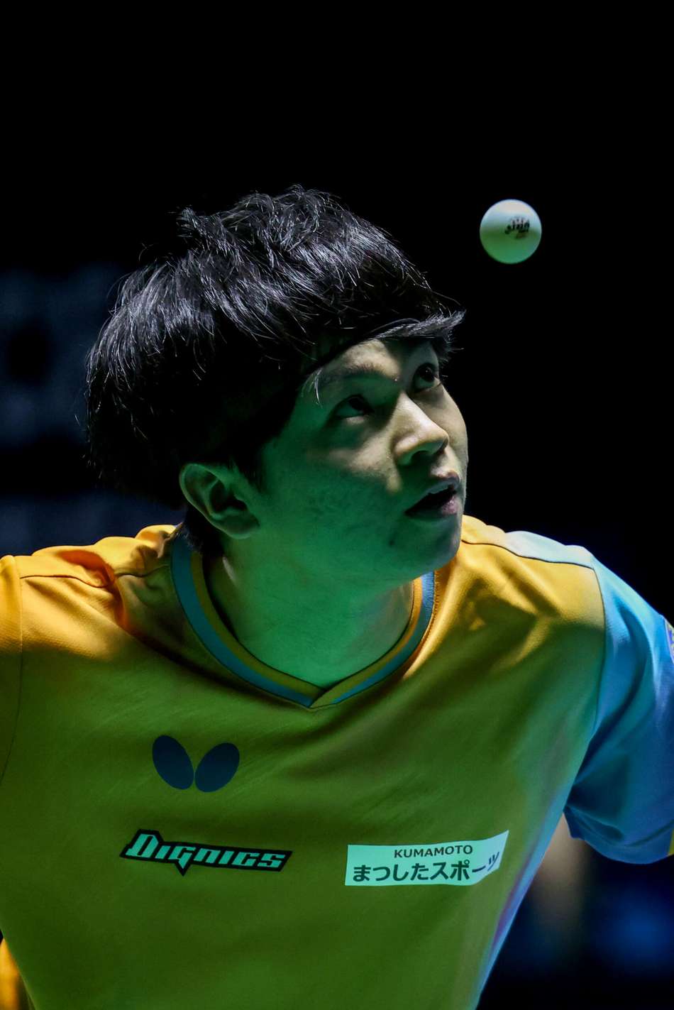 O japonês Yuta Tanaka derrotou o brasileiro Vitor Ishiy e pode enfrentar Calderano numa eventual semifinal (Foto: Abelardo Mendes Jr/ CalderanoTM)