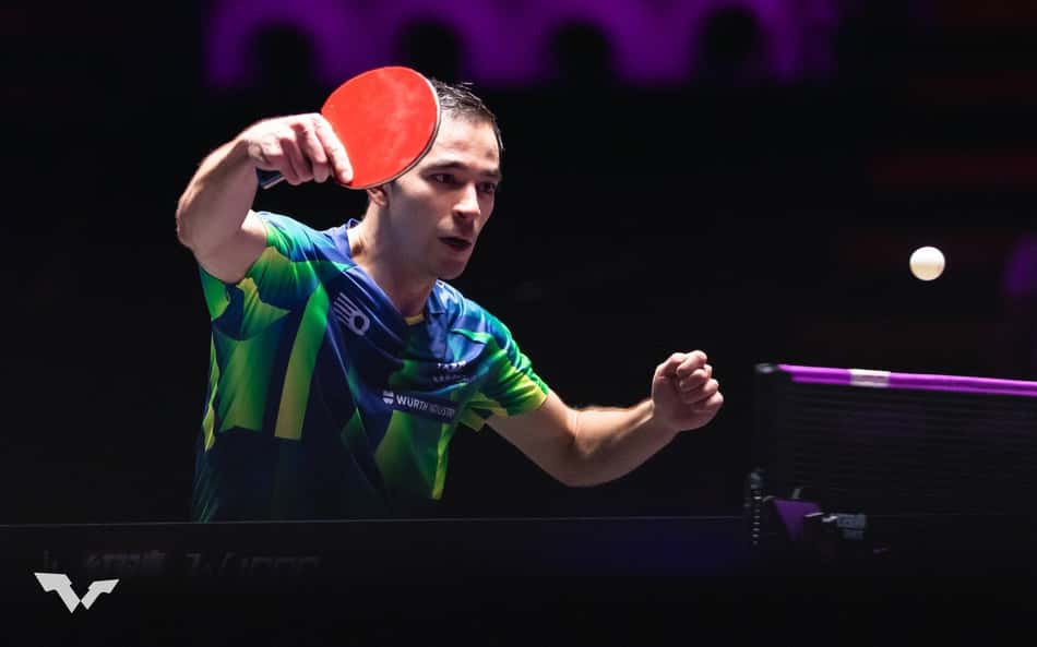 Hugo Calderano projeta semifinal do WTT de Macau: 'Um jogo duro'