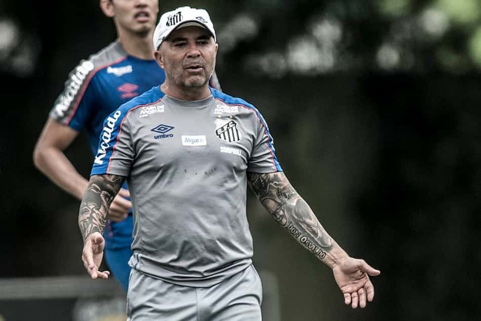 Jorge Sampaoli comandou o Santos em 2019 e foi vice-campeão do Brasileirão. (Foto: Ivan Storti/Santos FC)