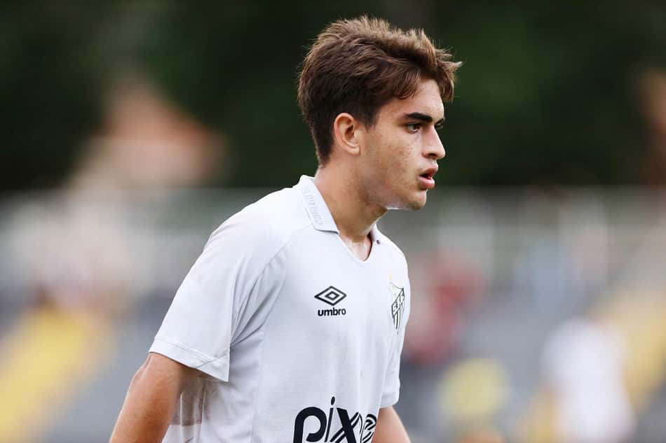 Matheus Lima foi considerado grande promessa no Santos (Foto: Pedro Ernesto Guerra Azevedo/Santos FC)