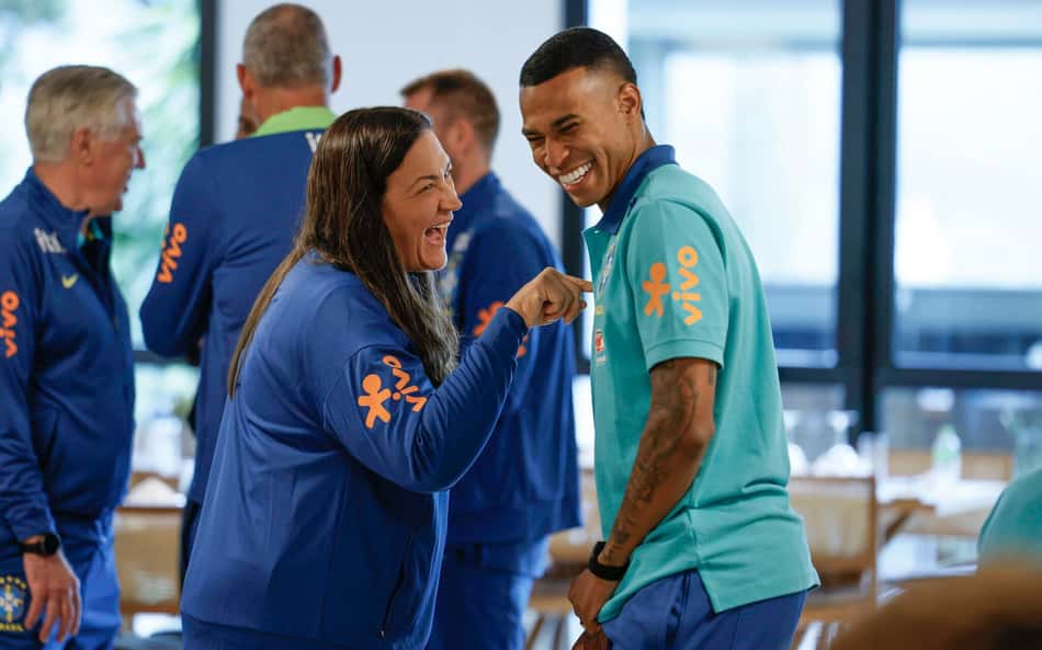 Jean Lucas se apresenta à Seleção depois de goleada sofrida pelo Bahia; imagens