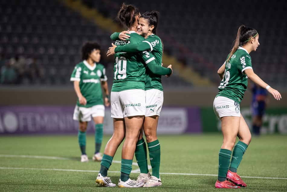 Palmeiras recebe o Sport pela Copa do Brasil Feminina. (Foto: Guilherme Veiga/Ag.Paulistão)