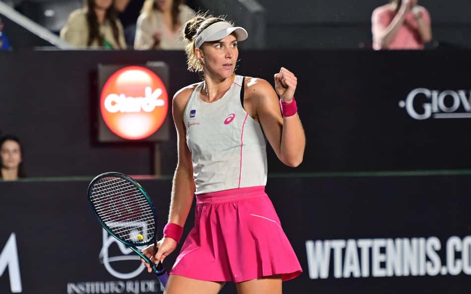Bia Haddad sobra em quadra e avança no simples do SP Open