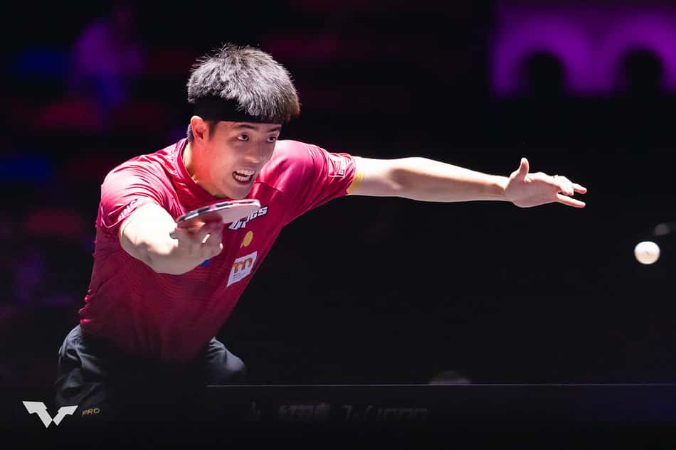 O alemão Dang Qiu é o próximo adversário de Calderano no WTT de Macau (Foto: Divulgação/WTT)