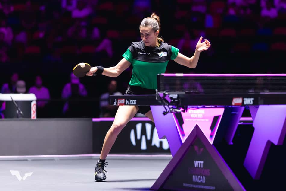 Bruna Takahashi no WTT de Macau (Foto: WTT)