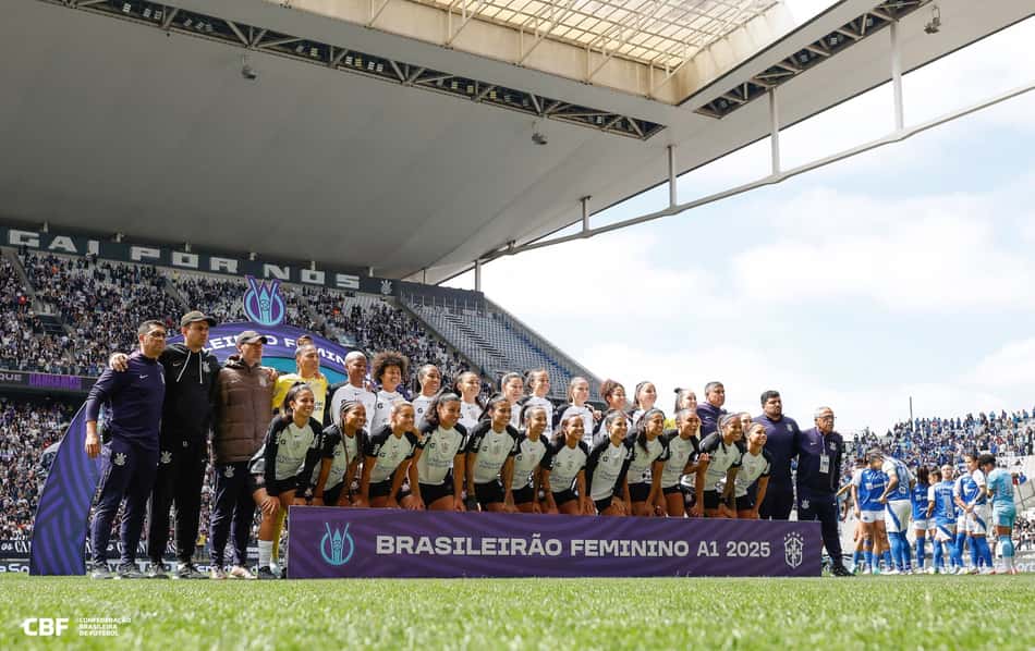 Corinthians é campeão do Brasileirão Feminino 2025. (Foto: Rafael Ribeiro/CBF)