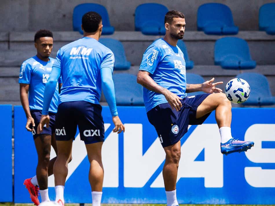 Willian José em treino do Bahia (Foto: Letícia Martins / EC Bahia)