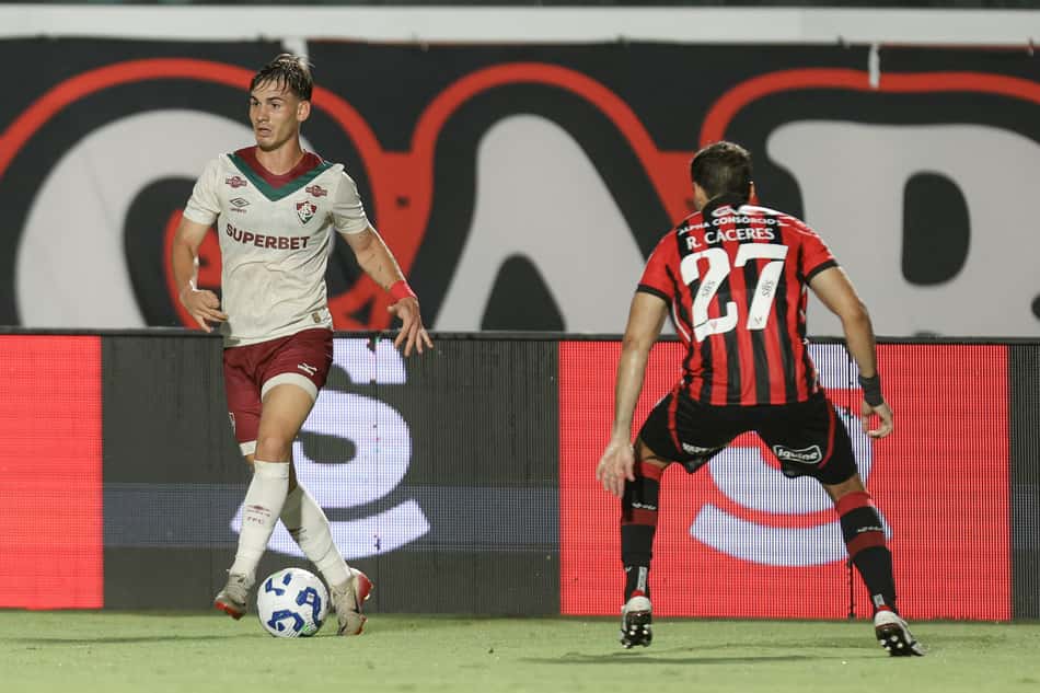Lavega recebeu minutos na vitória do Fluminense (Foto: Marcelo Gonçalves/Fluminense)