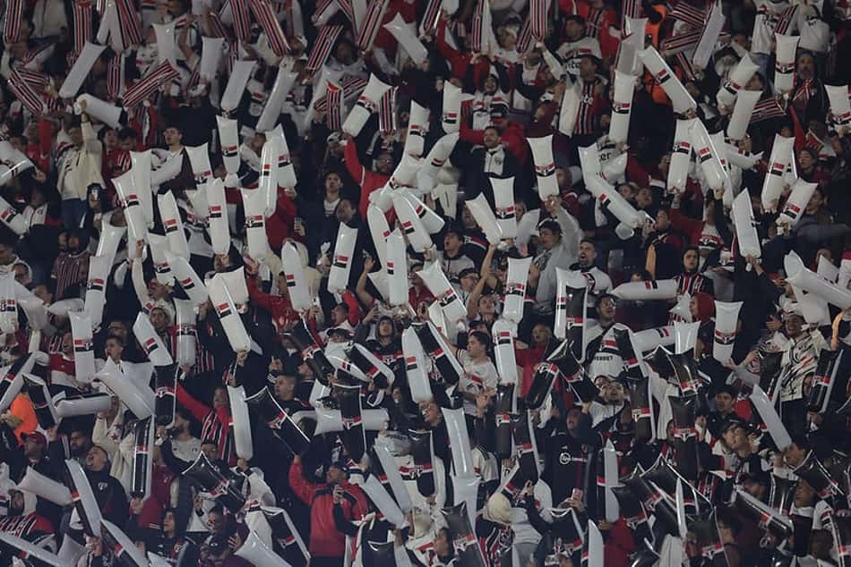 O São Paulo foi eliminado na Libertadores com mais de 54 mil torcedores no Morumbis. (Foto: Paulo Pinto/ São Paulo)