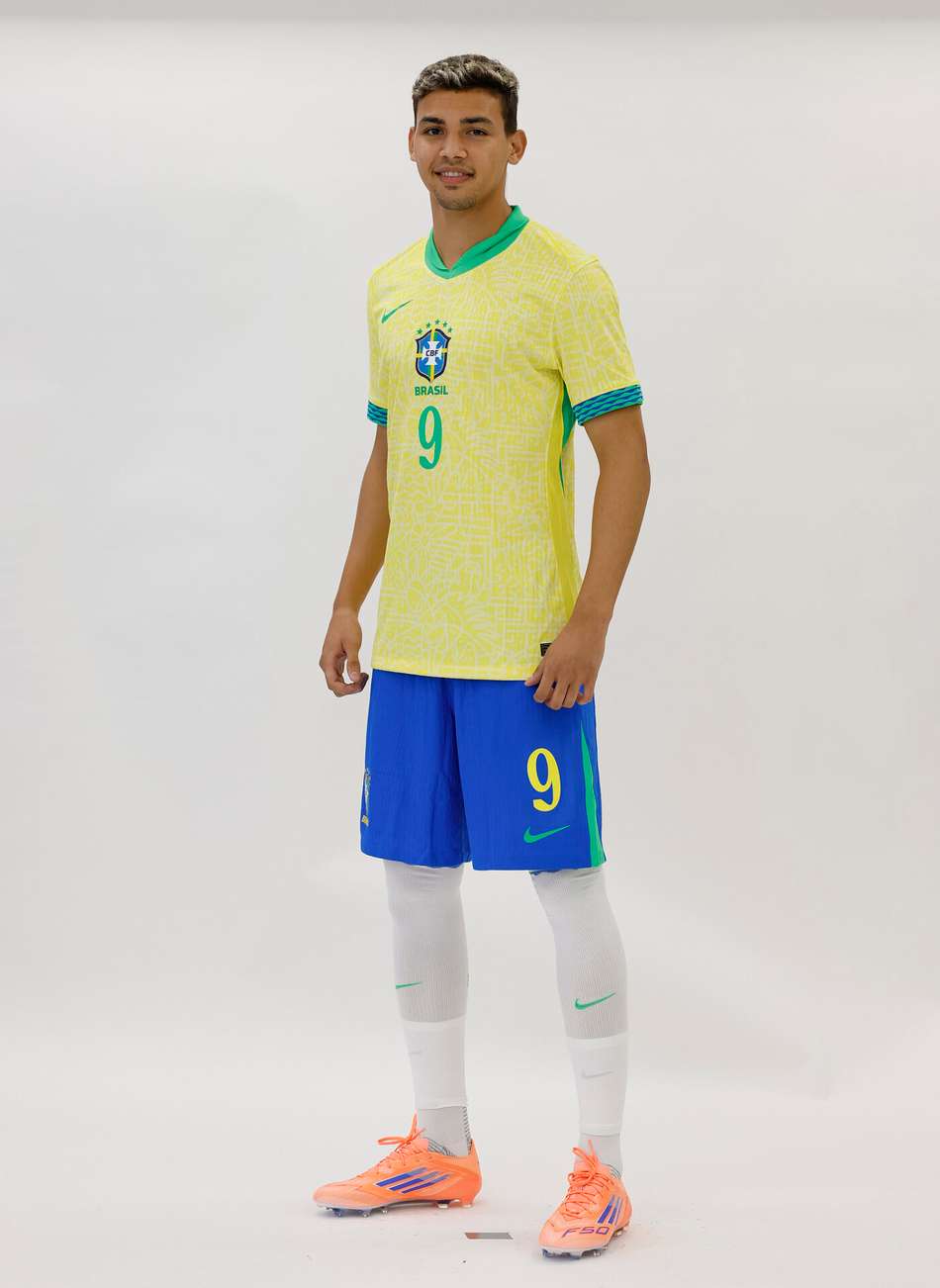 Deivid Washington será o camisa 9 da Seleção sub-20 (Foto: Rafael Ribeiro / CBF)