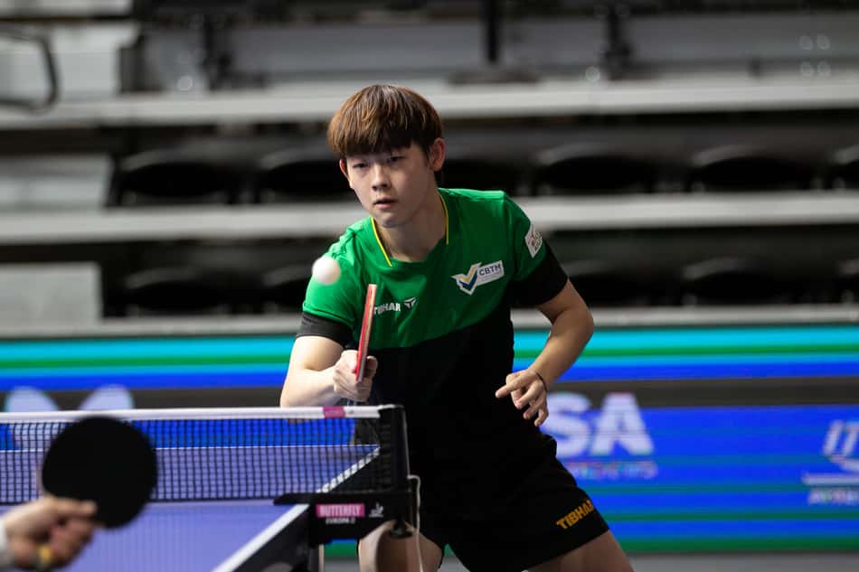 Leonardo Iizuka no Pan-Americano de tênis de mesa 2025 (Foto: ITTF Americas)