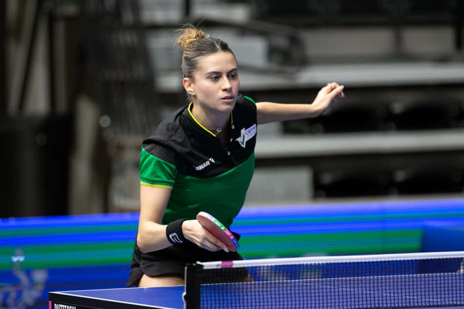 Bruna Takahashi no Pan-Americano 2025 (Foto: ITTF Americas)