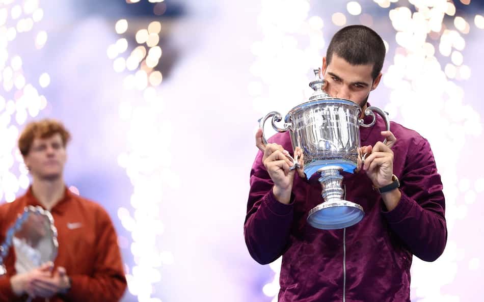 Com Alcaraz no topo, veja novo ranking mundial de tênis após US Open