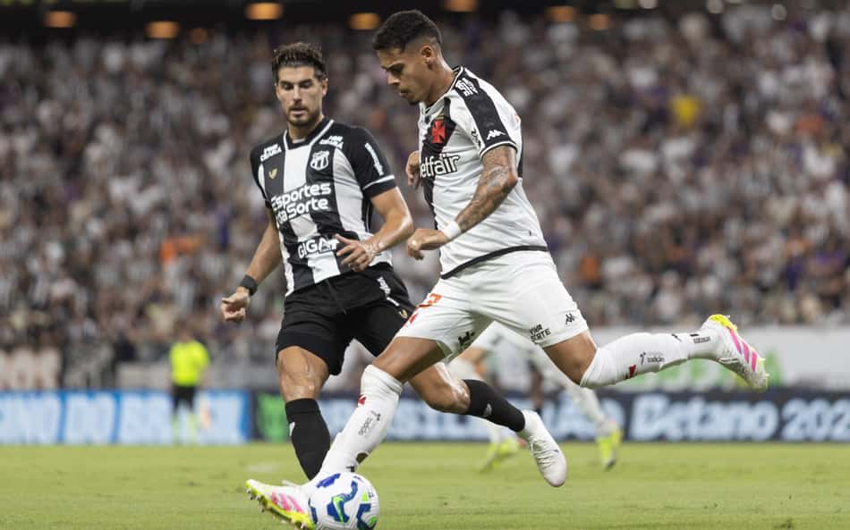 Vasco recebe o Ceará pelo Brasileirão com vantagem em casa
