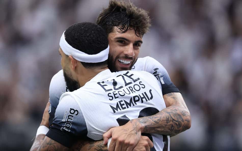 Corinthians mira retorno de dupla ofensiva para duelo com o Flamengo