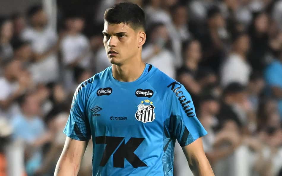 Gabriel Brzão - goleiro do Santos