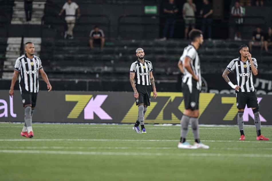 Botafogo levou empate do Mirassol após abrir 3 a 0 em casa (Foto: Thiago Ribeiro/AGIF)