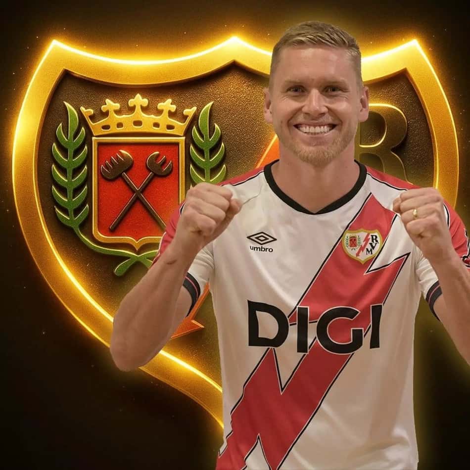 Alexandre Alemão, no Raayo Vallecano