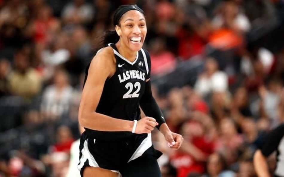 Jogadora do Las Vegas Aces quebra recorde histórico na WNBA