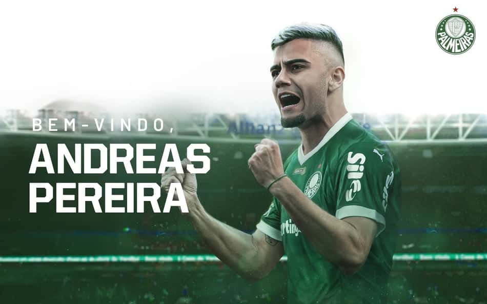 Andreas Pereira, meia do Palmeiras