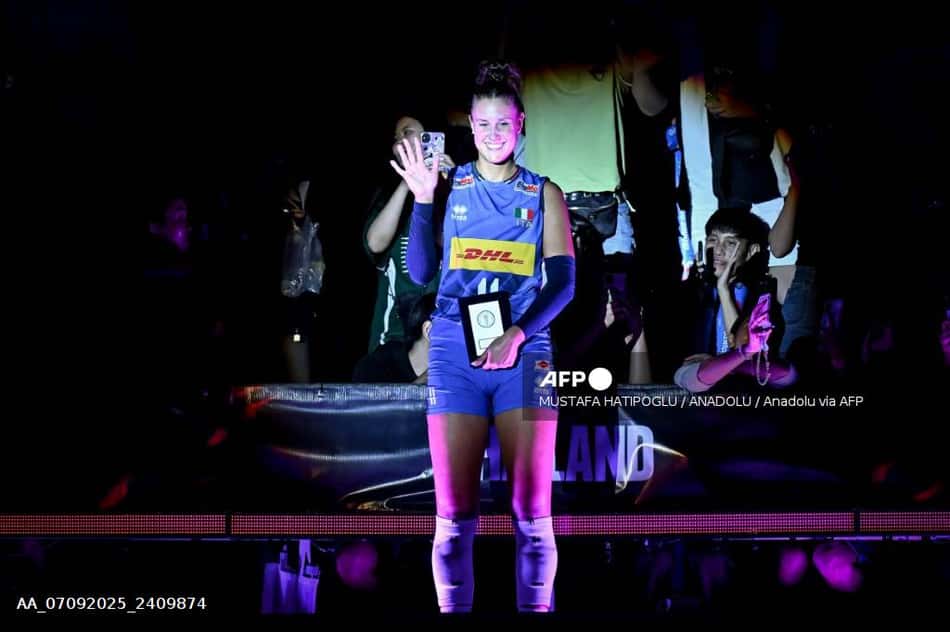 Anna Danesi no Dream Team do mundial de Vôlei