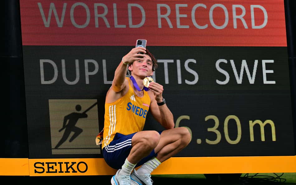 Duplantis bate recorde mundial pela 14ª vez no Mundial de Atletismo 2025