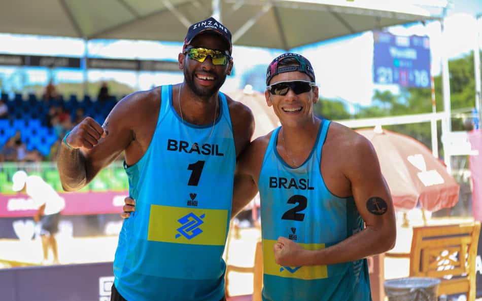 Brasil já tem vaga garantida na semifinal do mundial de vôlei de praia
