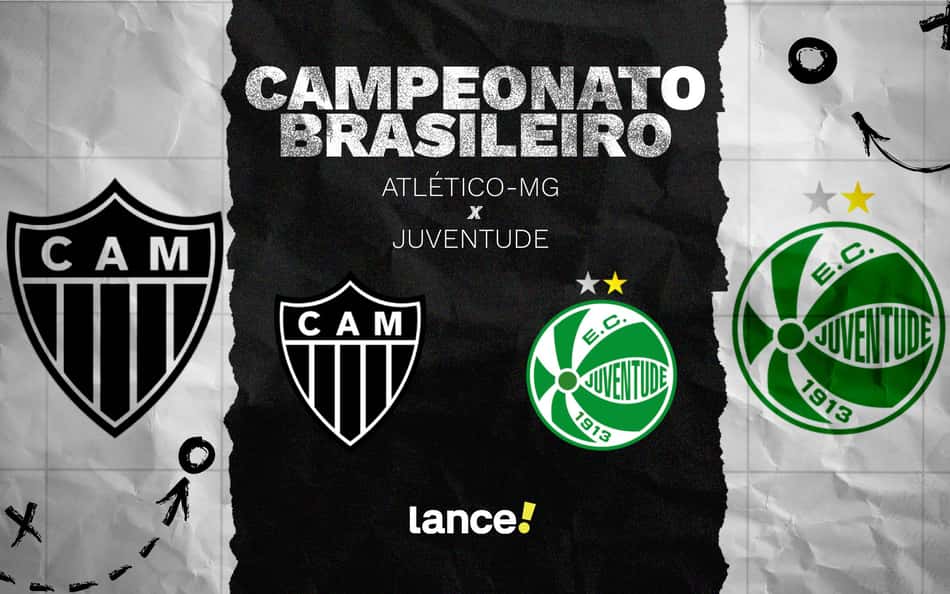 Atlético-MG x Juventude: onde assistir ao vivo, horário e escalações do jogo pelo Brasileirão