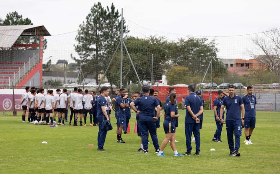 Internacional: CT da base recebe curso de treinador da CBF Academy
