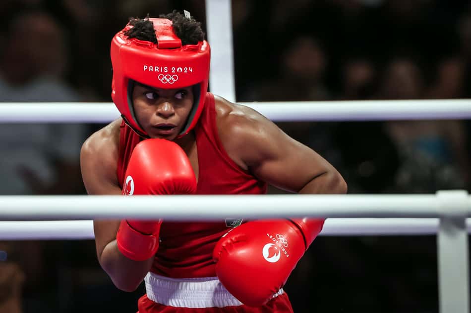 Tatiana Chagas enfrenta a sul-coreana Ae-ji Im em Paris 2024 (Foto: Gaspar Nóbrega/COB)