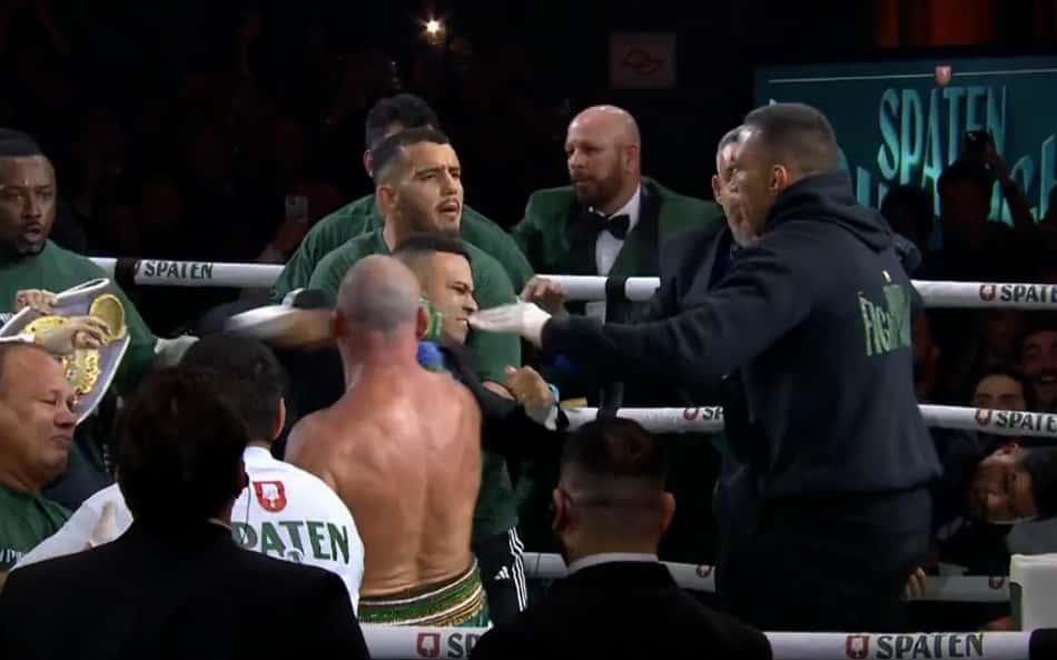 Imagens mostram o responsável por apagar Wanderlei Silva após confusão no ringue